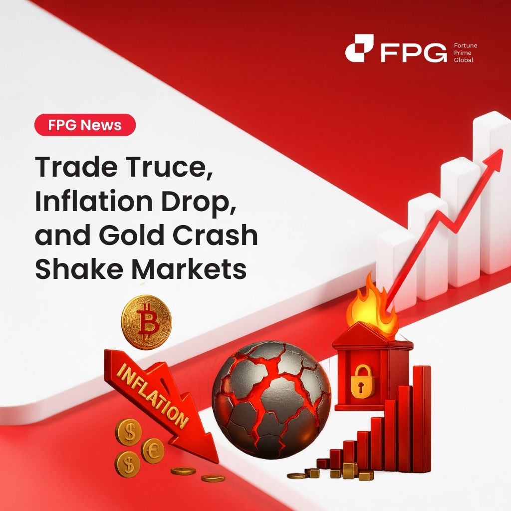 Trade Truce, Inflation Drop, and Gold Crash Shake Markets